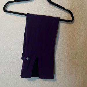 Wide leg crop reversible, high waist